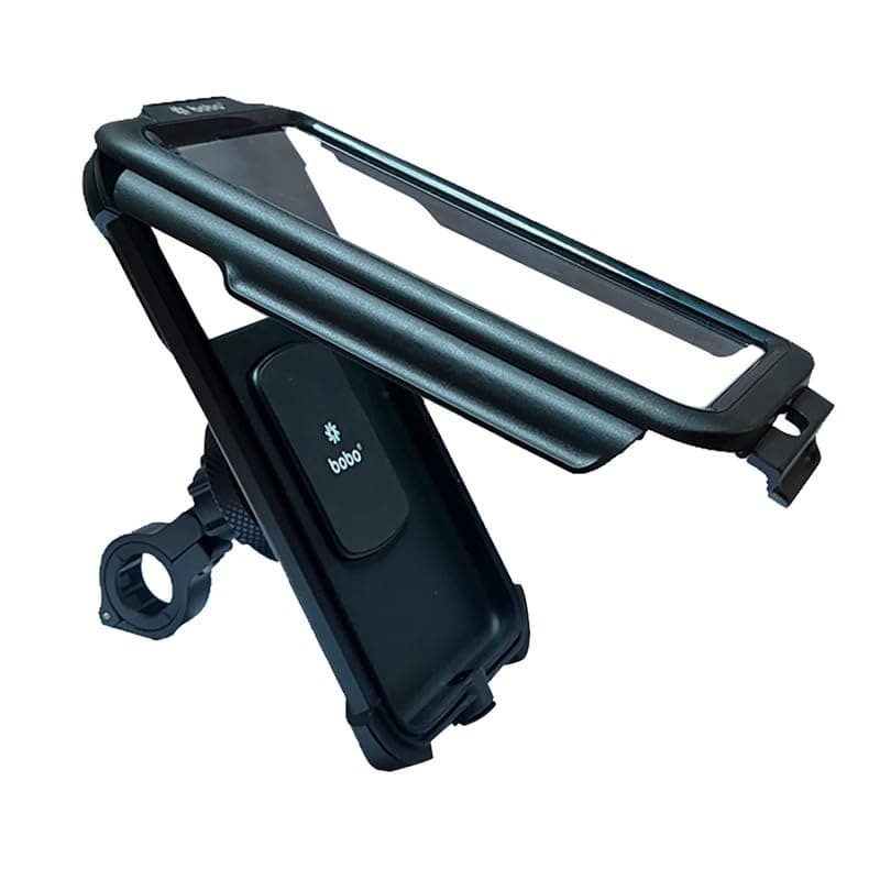 - BM10H PRO Handlebar Mount with Vibration Controller, Fully Waterproof Bike/Motorcycle/Scooter Mobile Phone Holder Mount, Ideal for Maps and GPS Navigation (Black)