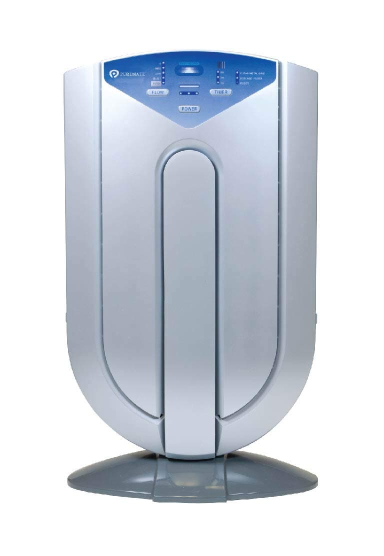 NaturoPure 7 in 1 Multiple Technologies Intelligent Air Purifier & Ioniser with True HEPA & Carbon Filters, Removes Allergies,Odours,Smoke,Dust,Mold,Pets,Pollen,Cooking, Coverage Area 650 ft²