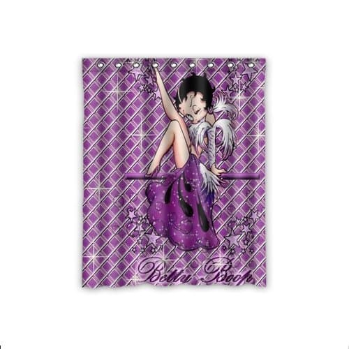 Perfect Betty Boop Window Curtains/drape/panels/treatment Polyester Fabric Office/Home/Bedroom Decor 52"x 63"
