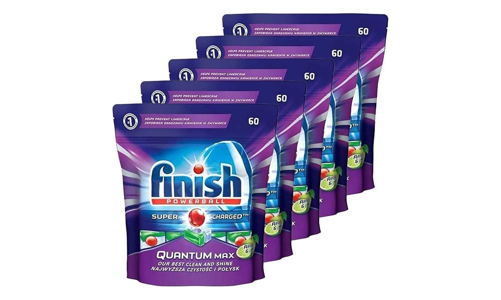 Finish Powerball Supercharged Quantum Max Apple Lime Blast Tablets 5x60 Tablets