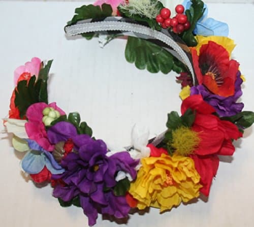 Ukrainian Vinok, Floral Headband Hair Wreath One Size