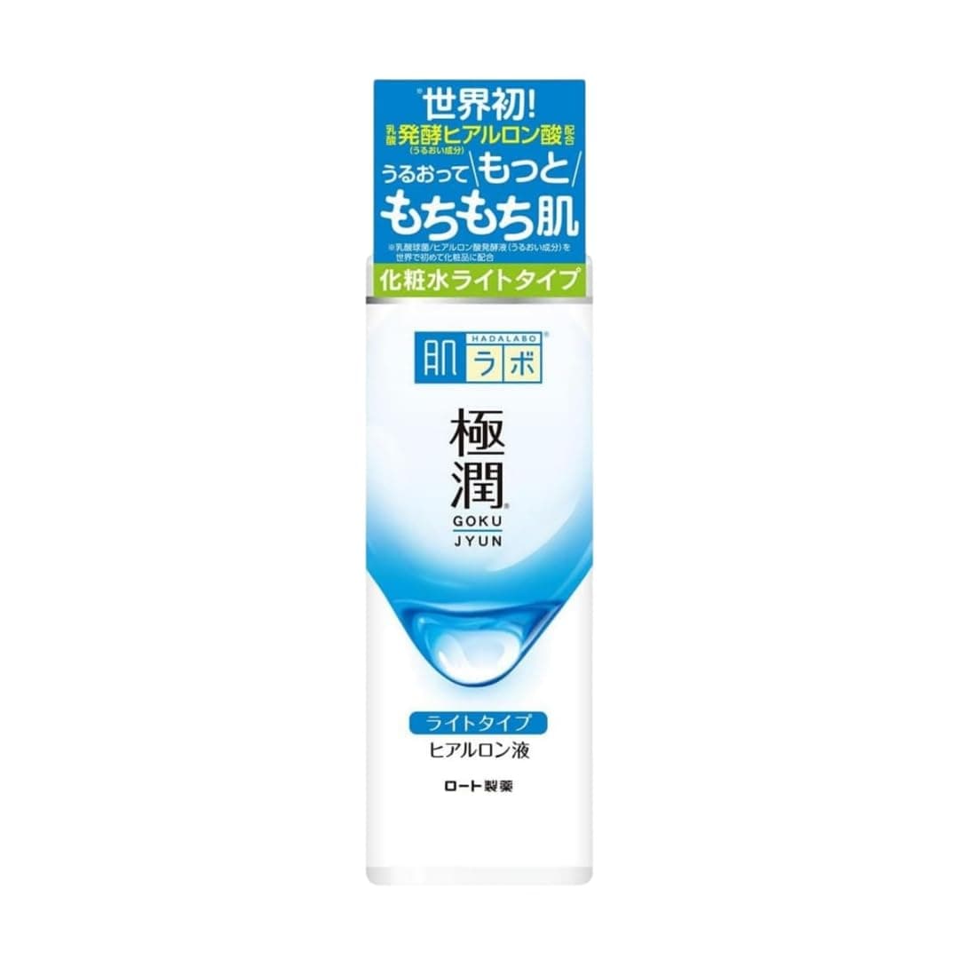 Hada Labo Rohto Goku-Jun Hyaluronic Lotion Light Type (170 Ml/5.7 fl. Oz)