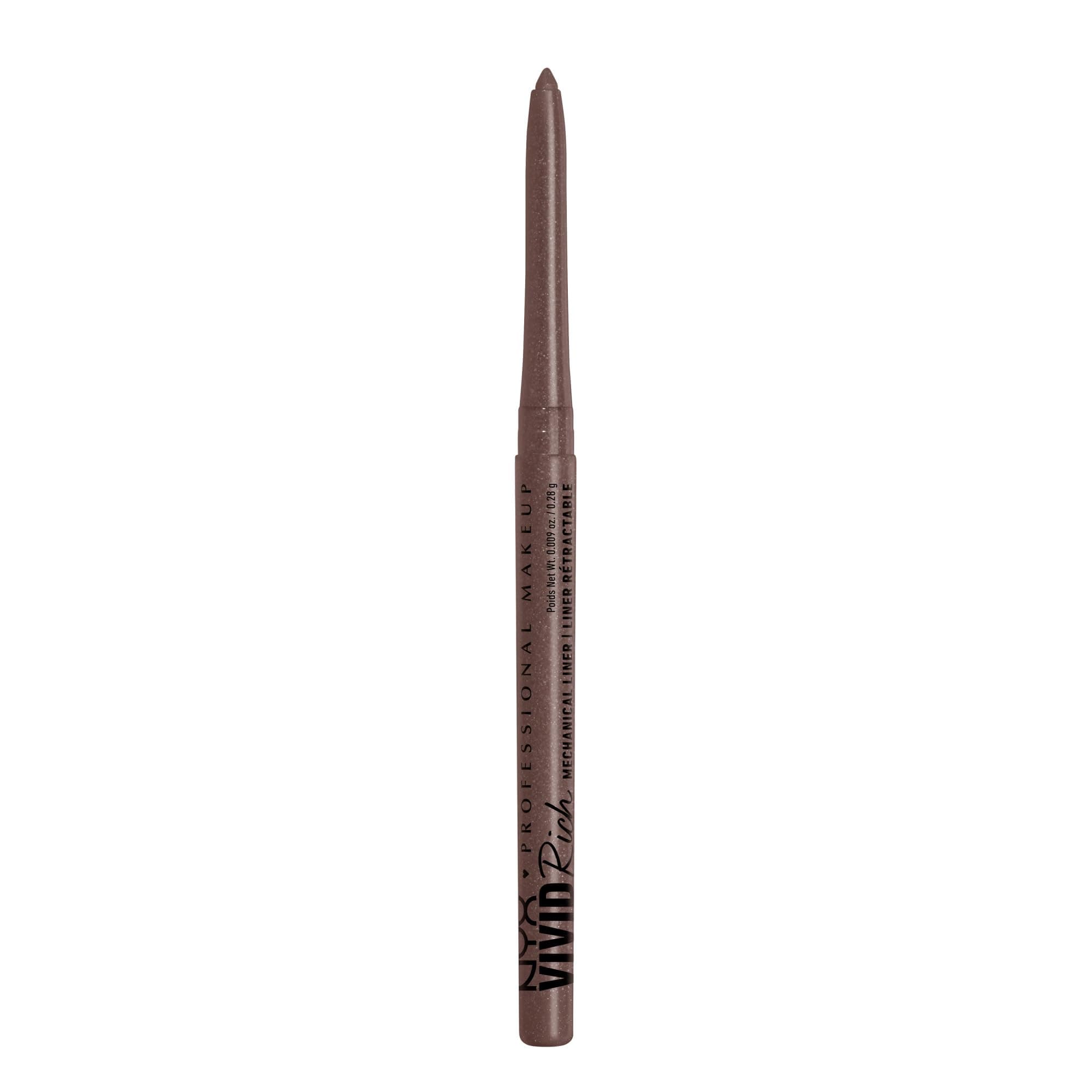 Mechanical Eye Pencil, Vivid Rich Mechanical, Creamy Retractable Eyeliner - Under the Moonstone, Slate Grey Eyeliner