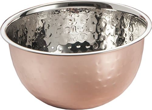 Copper Mixing Bowl Size: 5" H x 10.25" W x 10.25" D