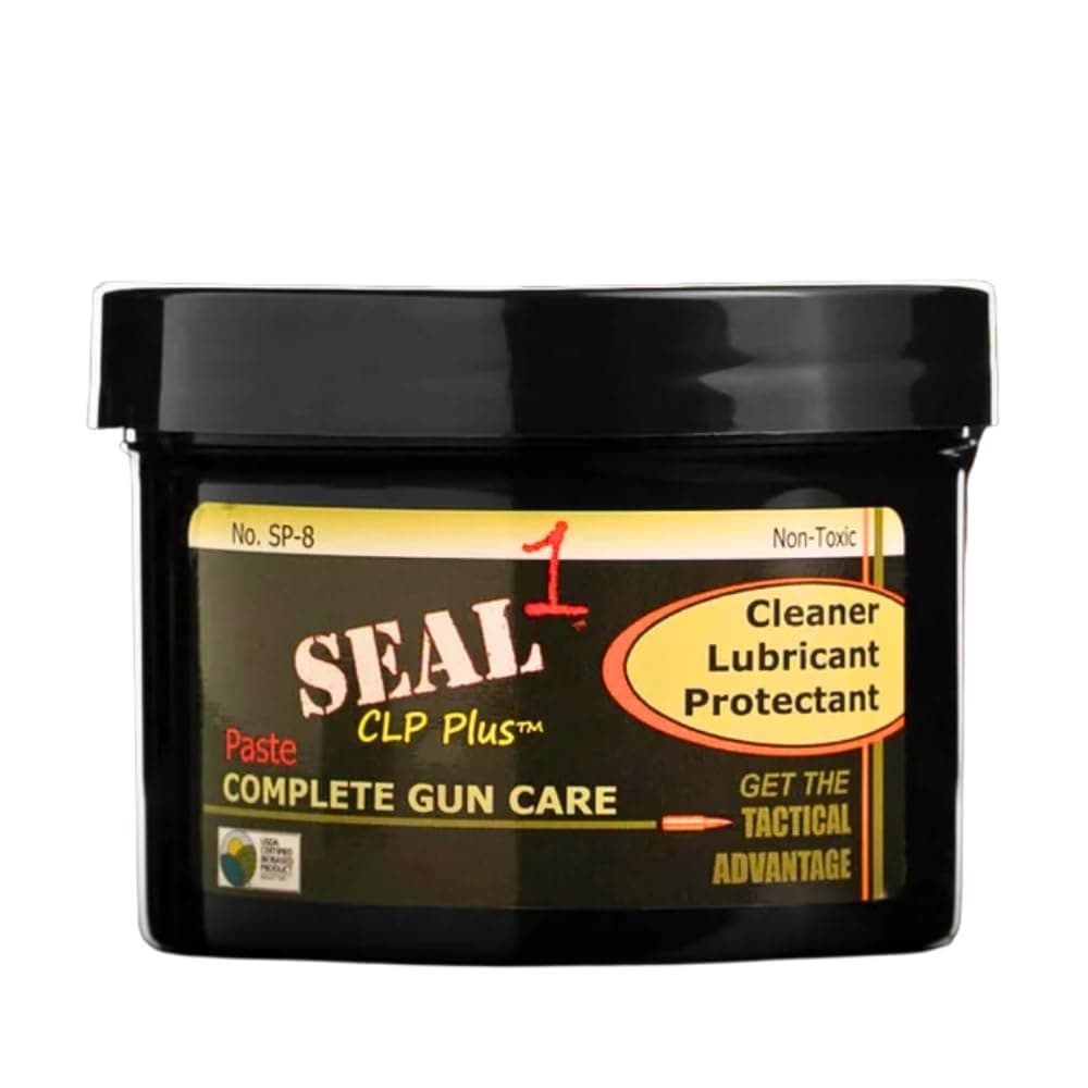 Seal 1 CLP Plus® Paste 8 oz Jar I Cleaner Lubricant Protectant I Dissolves Carbon & Fouling I Protective Barrier I Long Lasting Firearm Maintenance