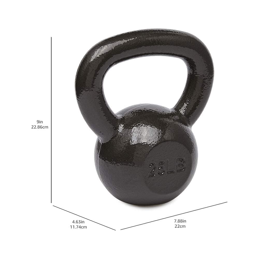 AmazonBasics Cast Iron Kettlebells