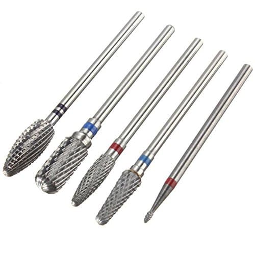 Nail Art Manicure Pedicure Tools Carbide Drill Bits Rotary Burr Files Sharp 1pcs F0615p