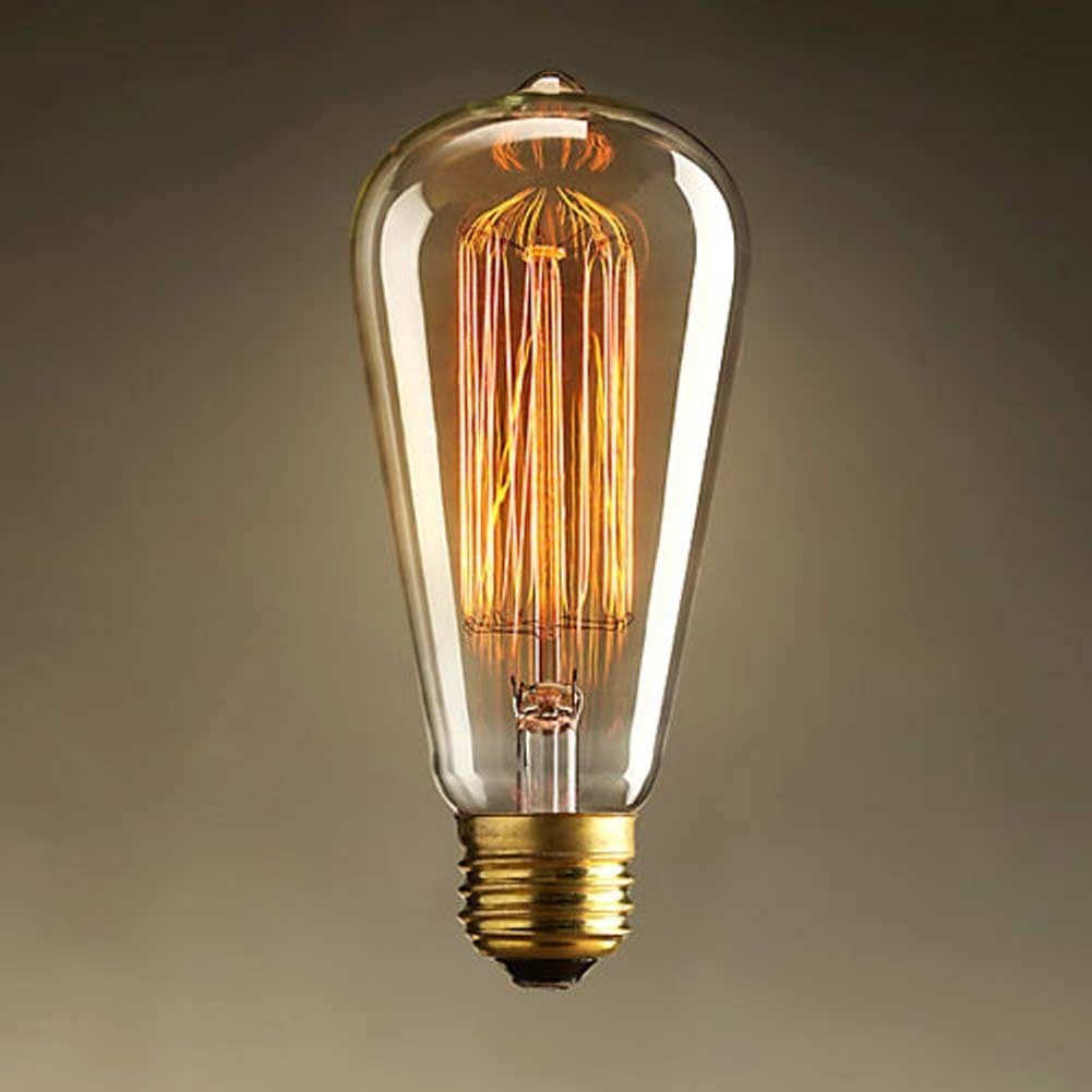 Vintage Style E27 Edison Squirrel Cage Light Bulb [Energy Class A+]