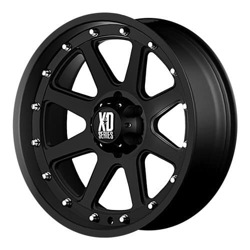 XD XD798 16 Black Wheel / Rim 5x5 with a -12mm Offset and a 78.3 Hub Bore. Partnumber XD79869050712N