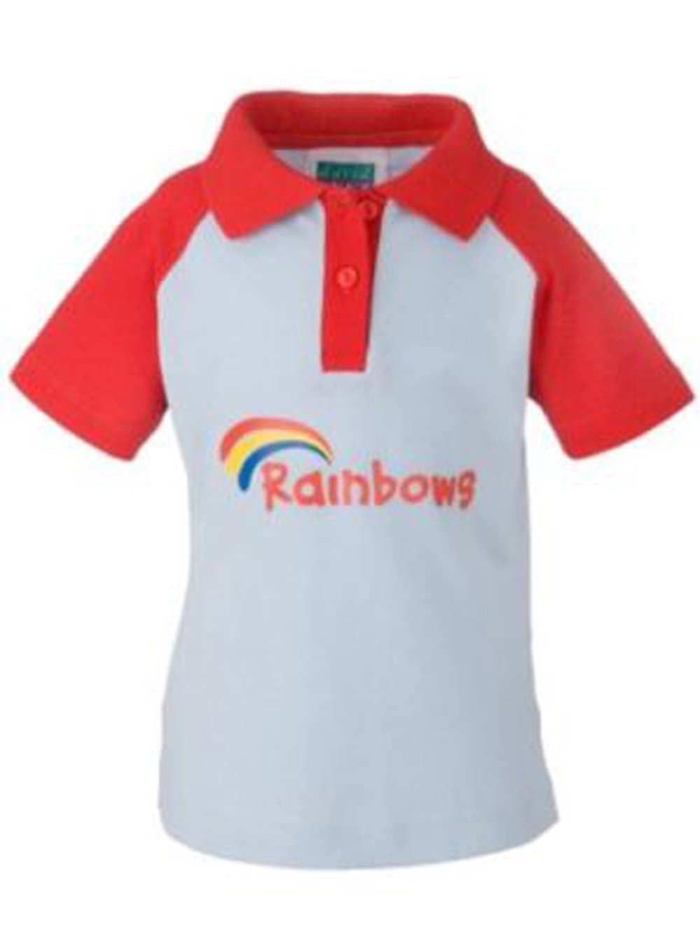 David Luke Rainbow Polo Shirt