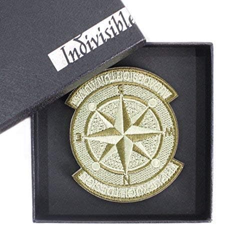 Tactical Military Morale Patch - Voted Best Quality Patches Perfect for Hats, Jackets, Backpacks, and More (Compass)