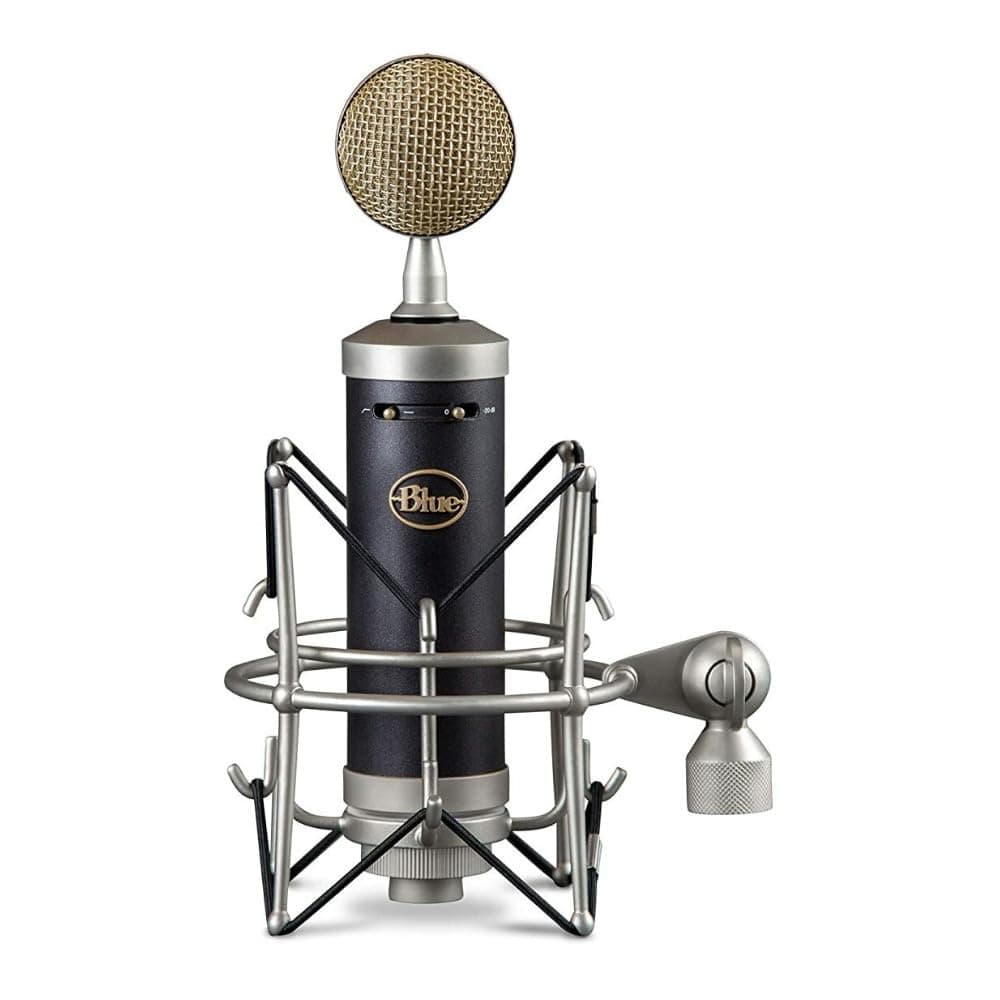 Blue Microphone Baby Bottle XLRCardioid Condenser Microphone for Recording, Streaming, Podcasting, Gaming, Mic with Large Diaphragm Cardioid Capsule, Shockmount & Protective Case