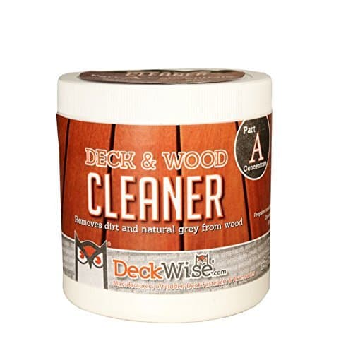 DeckWiseDeck & Wood Cleaner - Part 1 - 16 oz. for 600 Sq. Ft. of Decking by DeckWise
