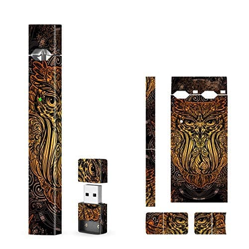 JUUL Skin Wrap – JUUL Compatible Skin Wrap Sticker - Device Not Included - 360° Protection – Easy Installation (Owl)