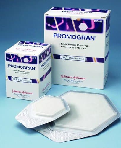 Promogran Matrix Wound Dressing #PG019 (19.1 sq. in.) (Box of 10) by Promogran