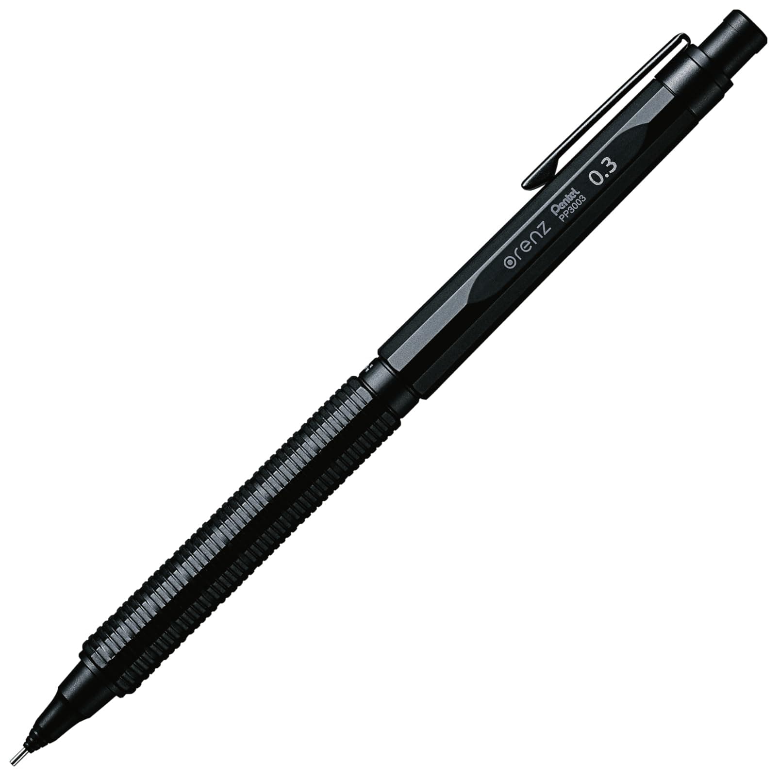 Orennero Mechanical Pencil, 0.3mm, PP3003-A, Black