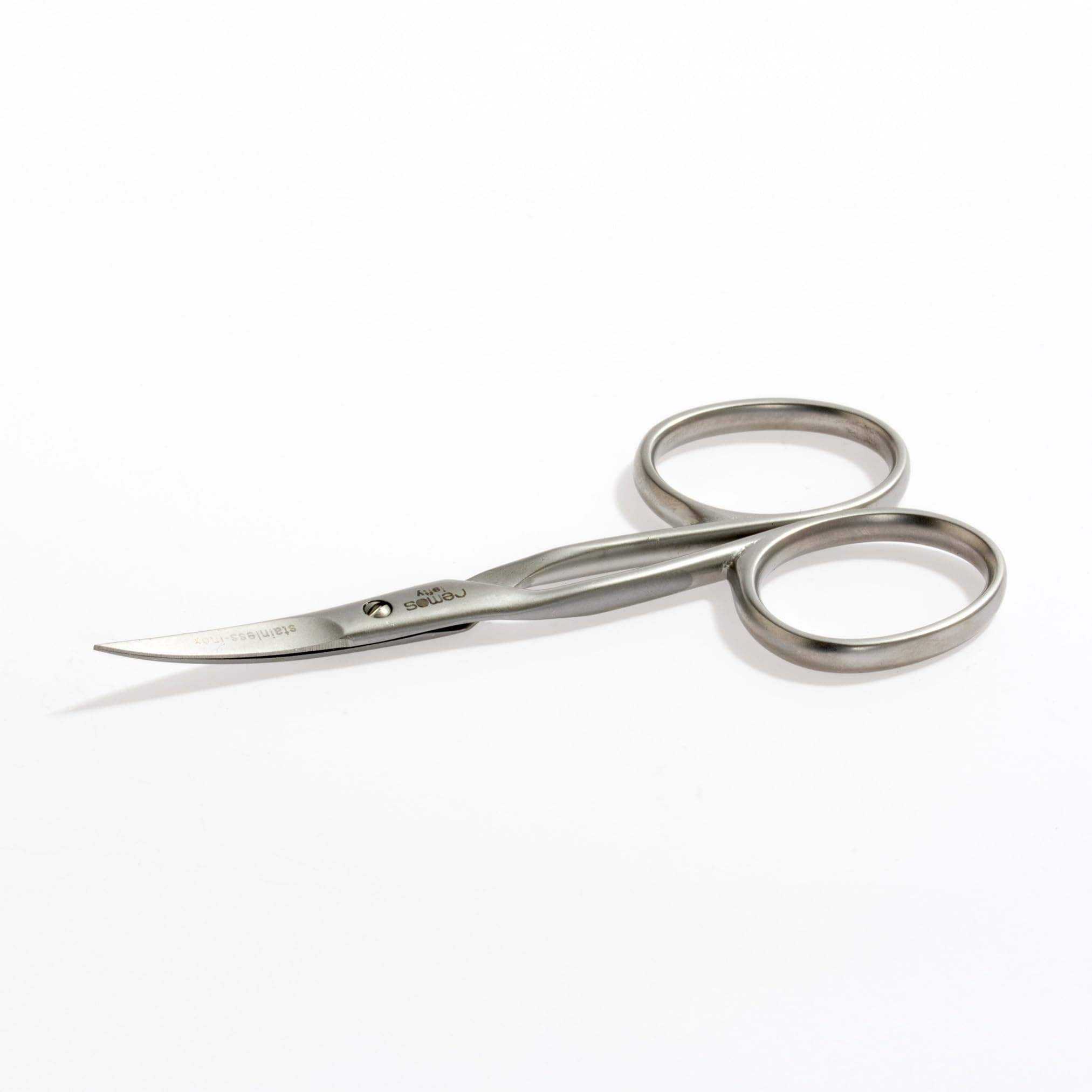 REMOS Nail & Cuticle Scissors for left-handers - stainless steel [INOX] - 9.5cm