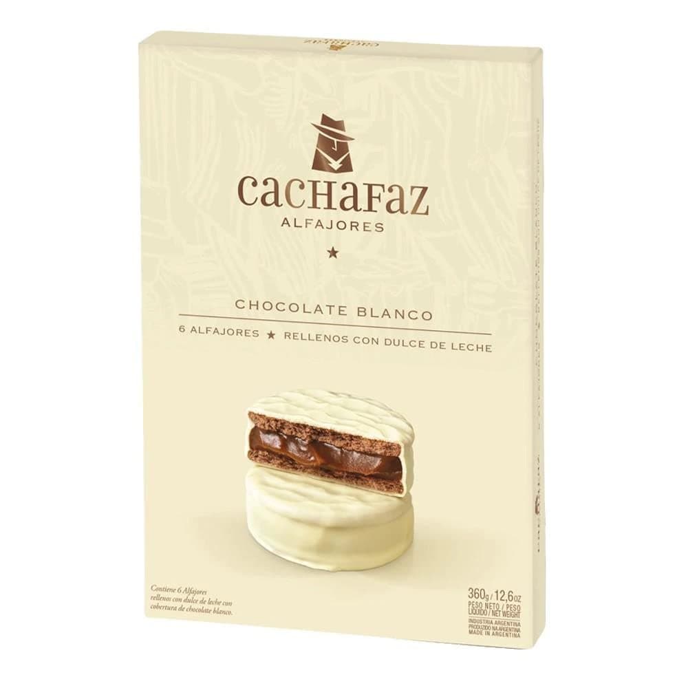 Cachafaz - Alfajor Blanco x 6