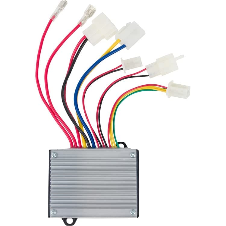 24V Controller for Razor E200 E300 (Version Specific) – Works ONLY with E200 V24+, E300 V20+, MX350 V33+, Pocket Mod V45+, OEM Control Module - ZK2430-D-FS-ROHS - 7 Connectors - Part W13113601015