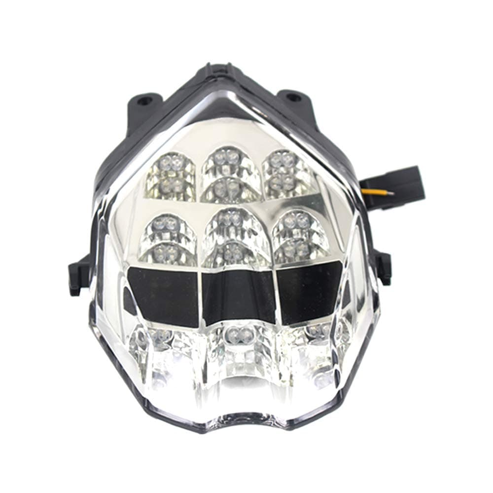 GUAIMI Integrated LED Tail Light Turn Light for Daytona 675R Daytona 675 Speed Triple 675 Speed Triple R 675 2013-2016 Street Triple S 765 2017-2018-Clear