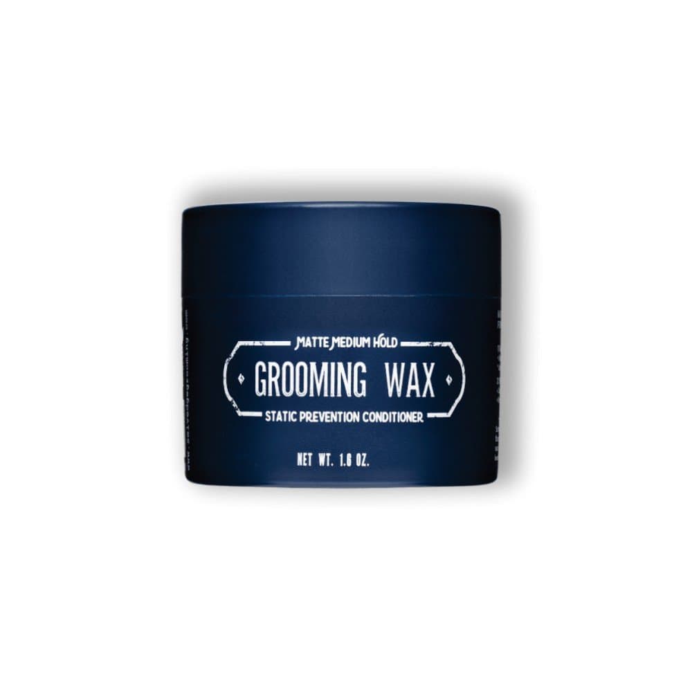 Grooming Wax, Matte Medium Hold, Static Prevention Conditioner, 1.6 Ounce