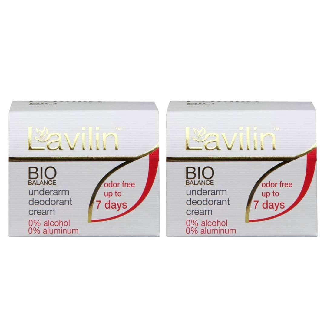 Bio Balance Underarm Deodorant Cream, Up to 7 Days Odor Free (2 Pack)