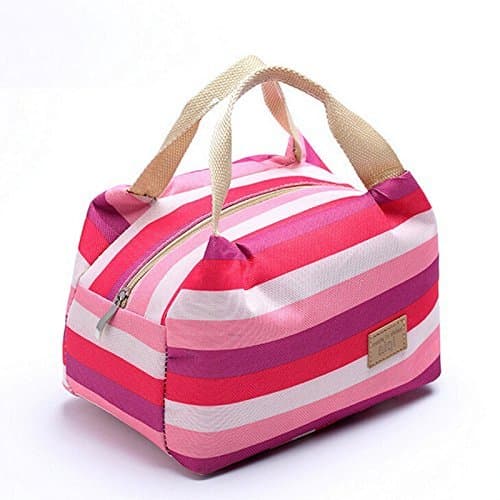 TIFENNY Picnic Insulated Food Storage Zipper Box Tote Bento Pouch Lunch Bag
