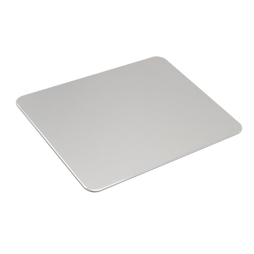 Gaming Aluminium Mouse Pad, 250x200mm with Non-Slip Rubber Base Frosted Surface Fast and Accurate control,Silver