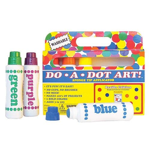 Do-A-Dot Art w/Braille