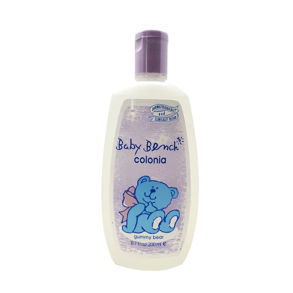 Baby Bench Cologne Scent Gummy Bear - Whimsical & sweet Fragrance- Gently Scented Cologne For Babies - Long Lasting Fragrance - Dermatologically & Clinically Tested - 200 ml