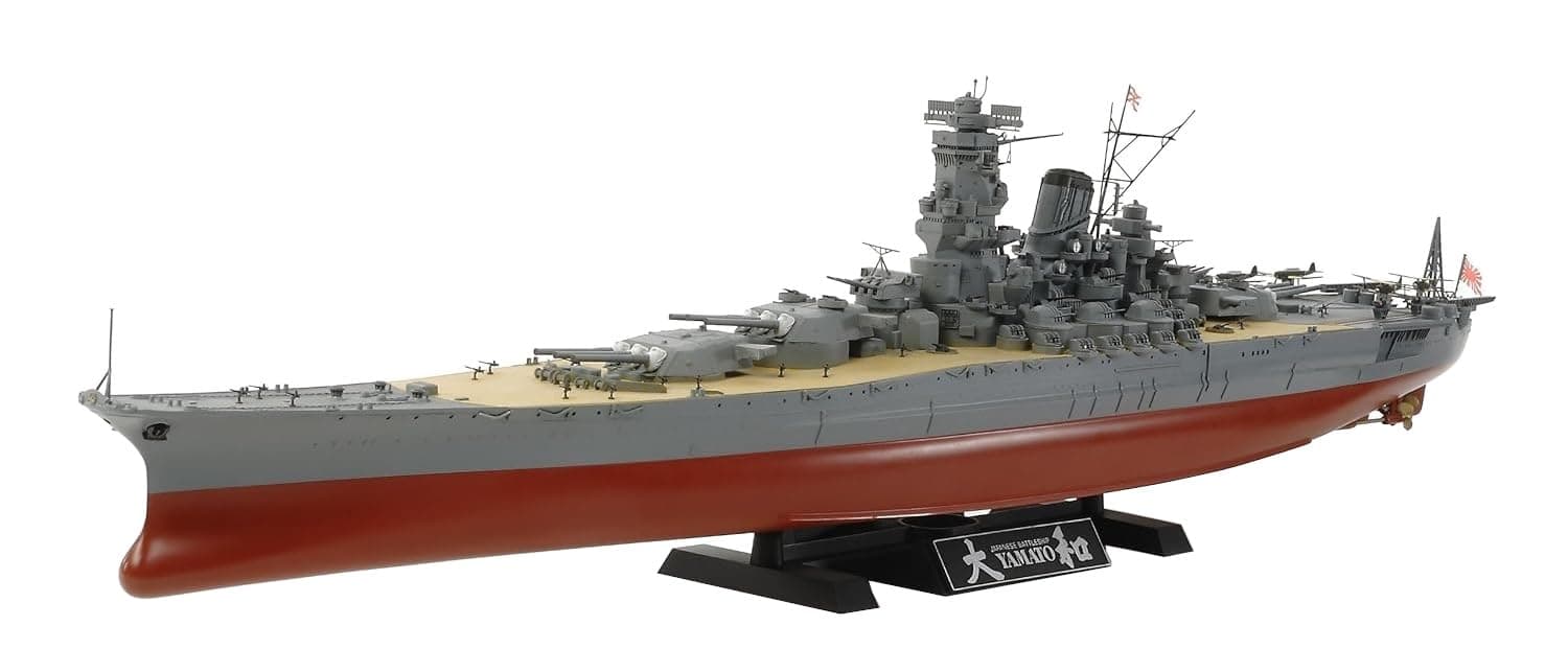 78030 1/350 Japanese Battleship Yamato Plastic Model Boat Kit