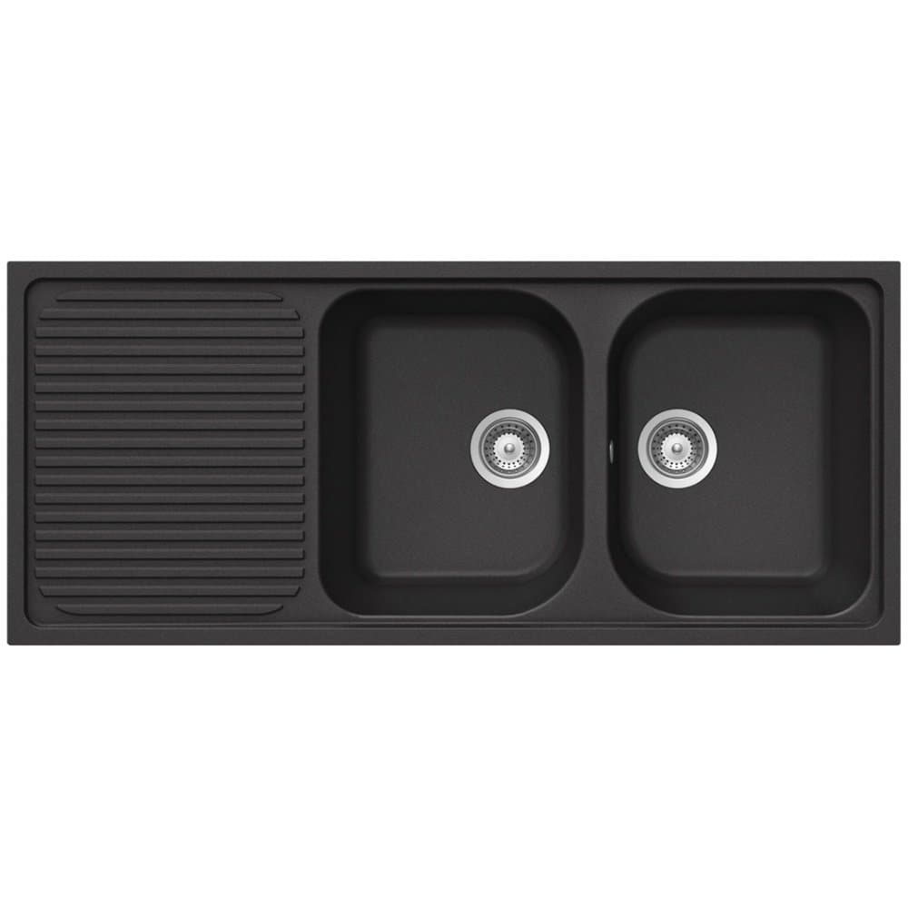 Schock Lithos D200 2.0 Bowl Granite Nero Black Kitchen Sink