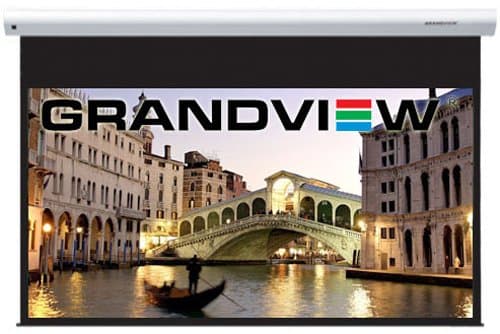 Grandview Cyber Series 120" Electric Motorised 16:9 Projector Screen With Remote Control - for 1080p/high definition/Full HD/4K/DLP/LCD/D-ILA projection