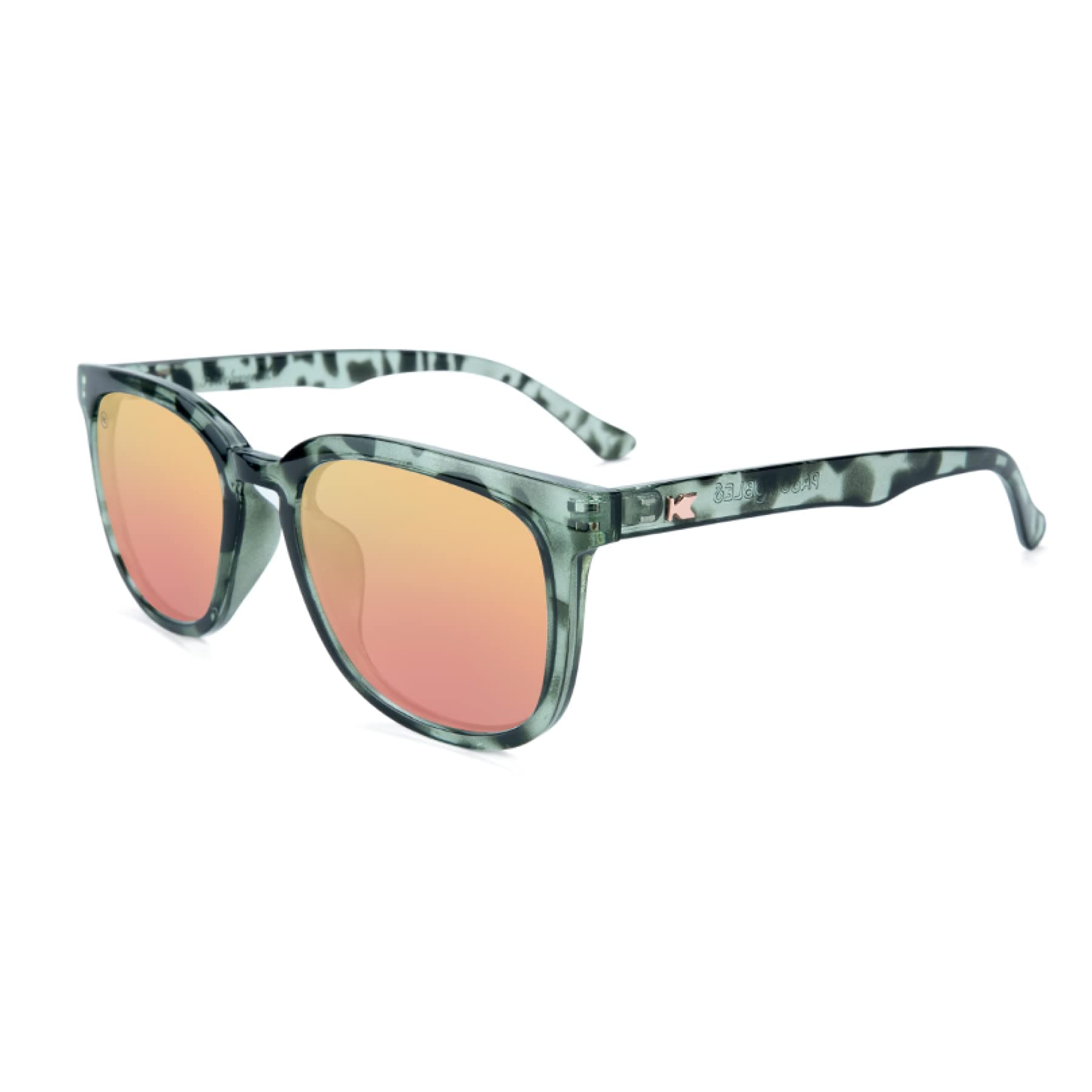 Knockaround Unisex Green Moonshine Paso Robles Plastic Sunglasses