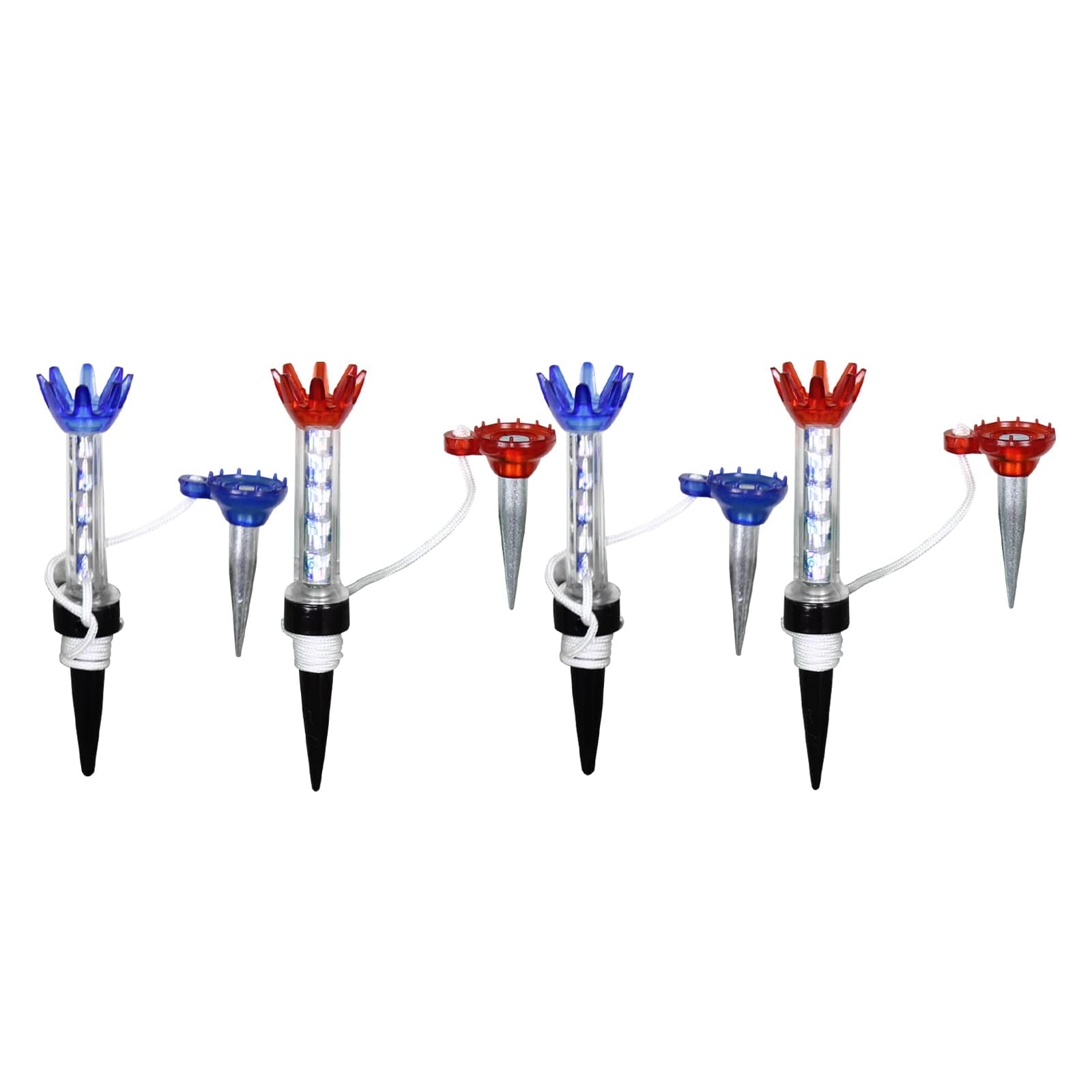 Scott Edward Golf Practice Tees, 3/4/6 Pieces Packed, Magnet Tee and Rubber Tee,Indoor and Outdoor,for Driving Range and Practice Mat