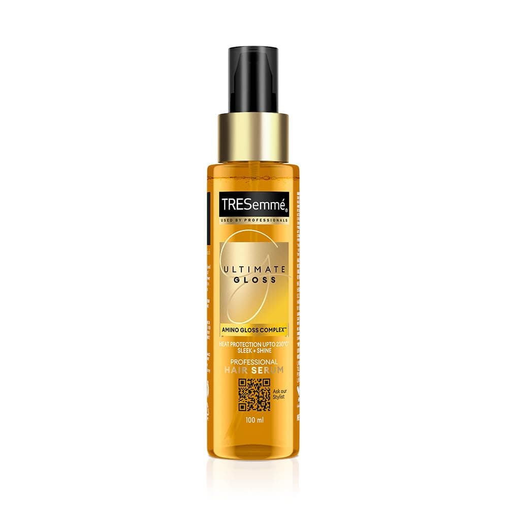 Gloss Ultimate Ultra Shine Hair Serum 100ml with Macadamia Oil & Vitamin E, for Super shiny Finish