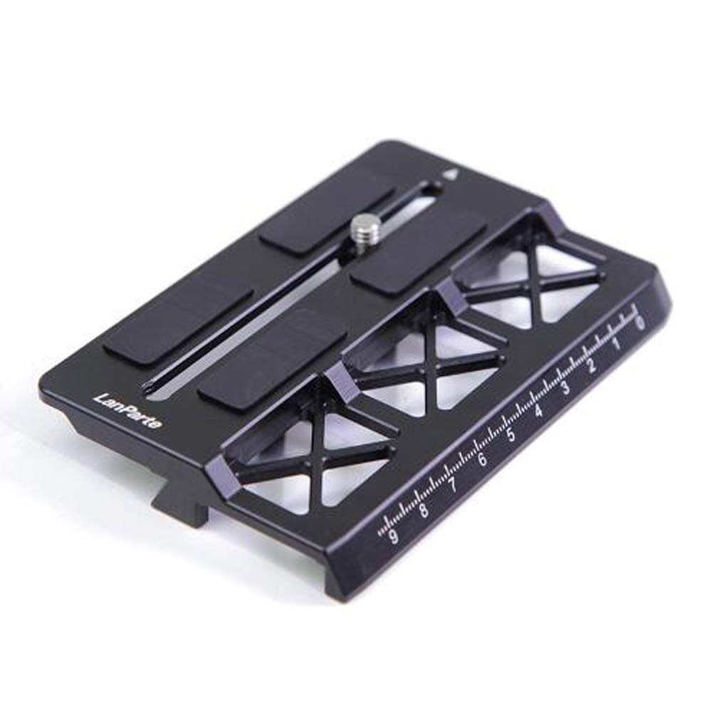 Lanparte Offset Camera Plate for DJI Ronin-S BMD BMPCC 4K Camera Extra Space