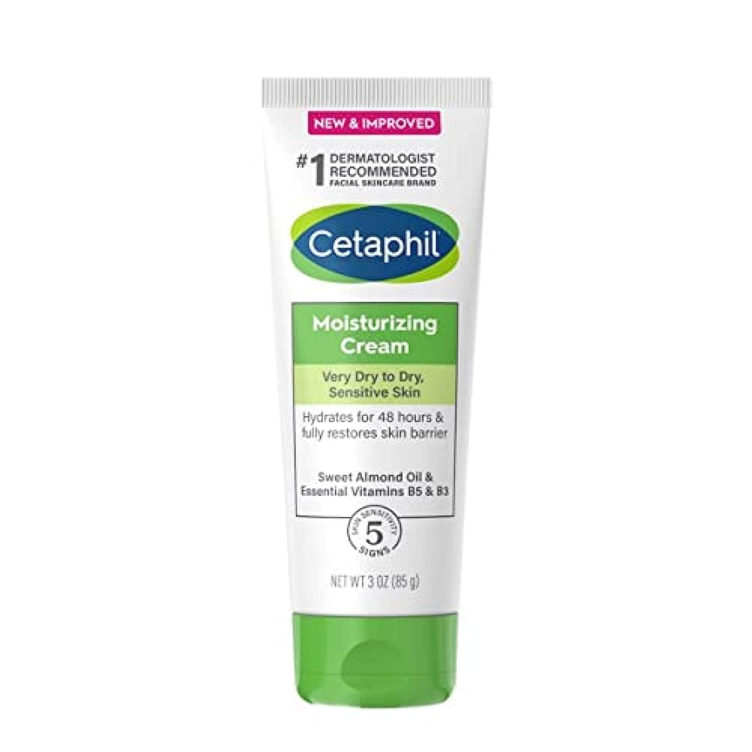Cetaphil Moisturizing Cream for Dry Sensitve Skin Fragrance Free 85g