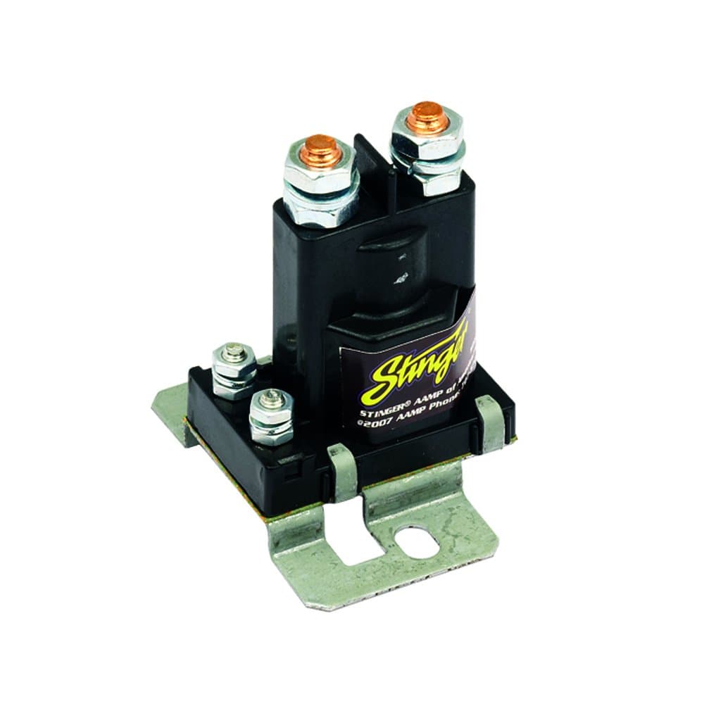SGP38 80-AMP Battery Isolator and Relay,BLACK