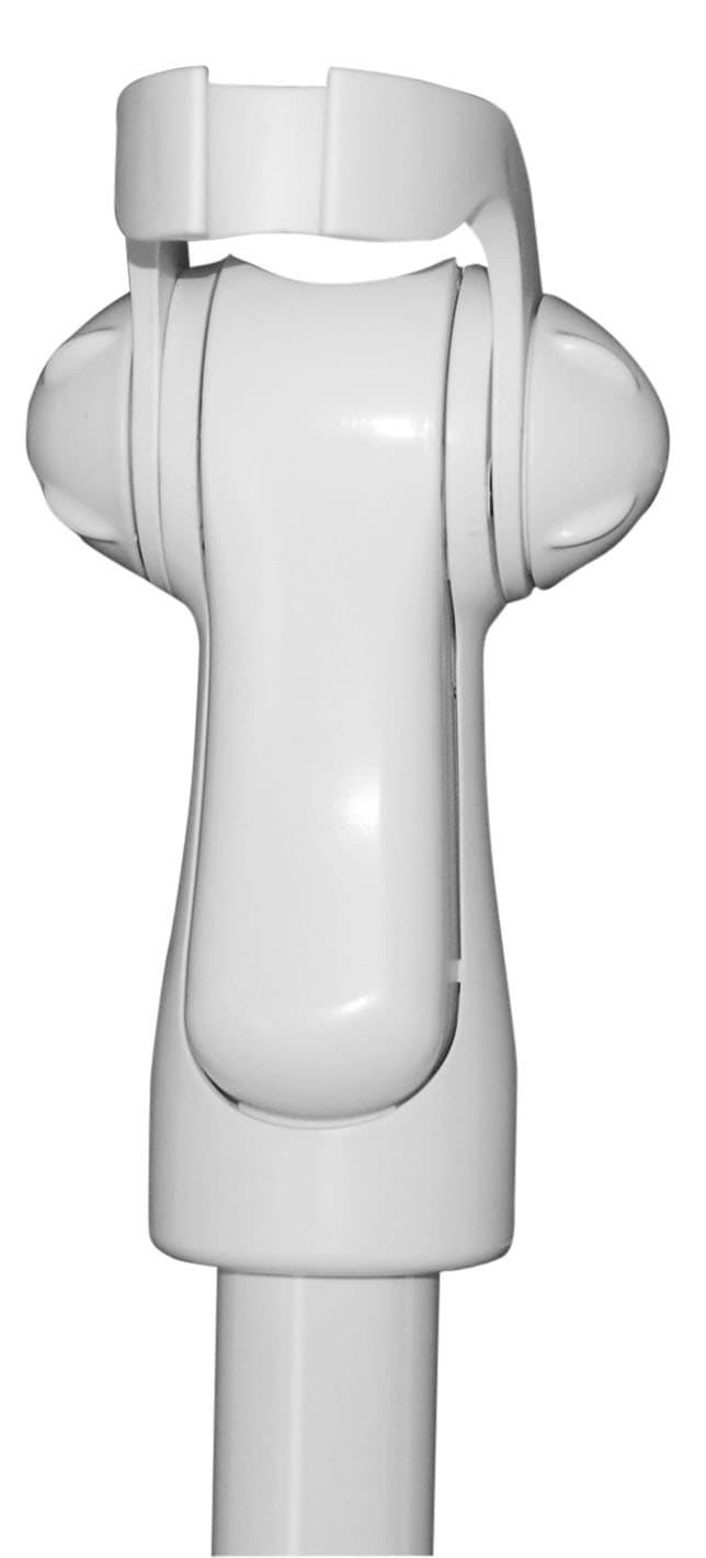 Ponte Giulio Y87JOS04C1 ADA Ergonomic Sliding Hand Shower Holder, Chrome