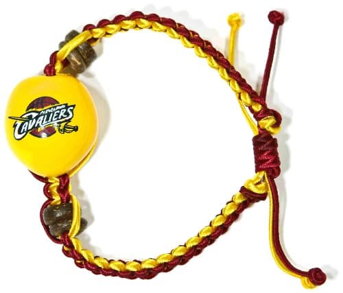 NBA Cleveland Cavaliers Go Nuts Kukui Nut Macrame Bracelet