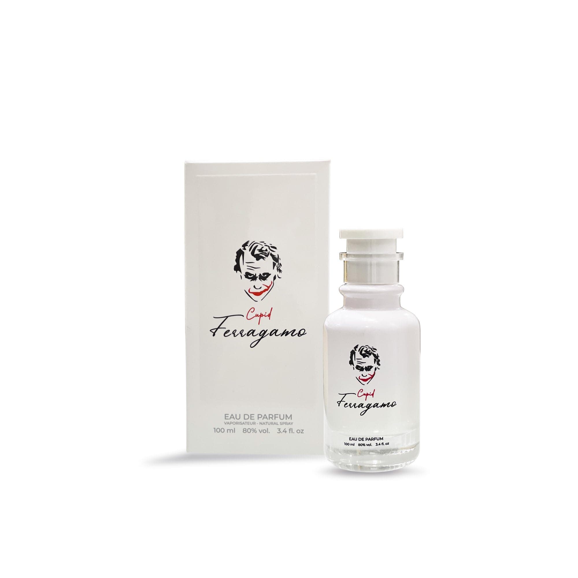 Cupid Ferragamo Eau De Parfum Spray for Men and Women - Floral Fragrance with Sandalwood, Amber, White Musk - 3.4 fl oz