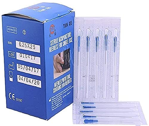 Acs Dry Needling Acupuncture Tube Needle (Size: 25*25) Pack Of 100 No'S