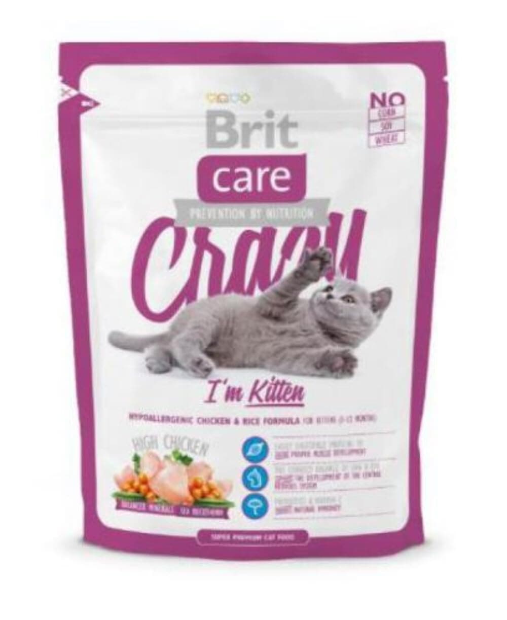 Brit Care Cat Food, Crazy, I'm Kitten, 7 kg