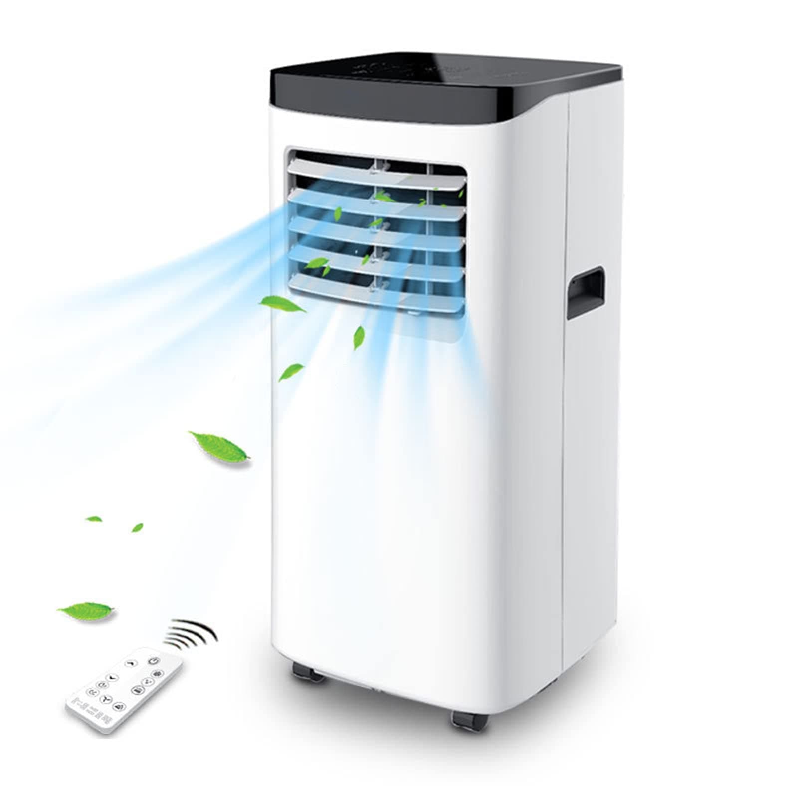 Portable Air Conditioner, 3 in 1 Compact Home AC Cooling Unit with Built-in Dehumidifier & Fan Modes, 10,000 BTU, Quiet Operation, LED Display, Remote Control, Includes Window Mount Exhaust Kit