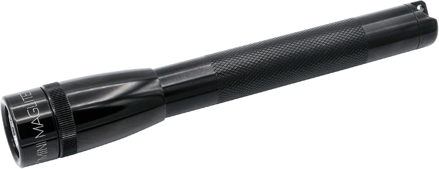 Maglite Black 2Cell AA Led Mini Mag With Holster