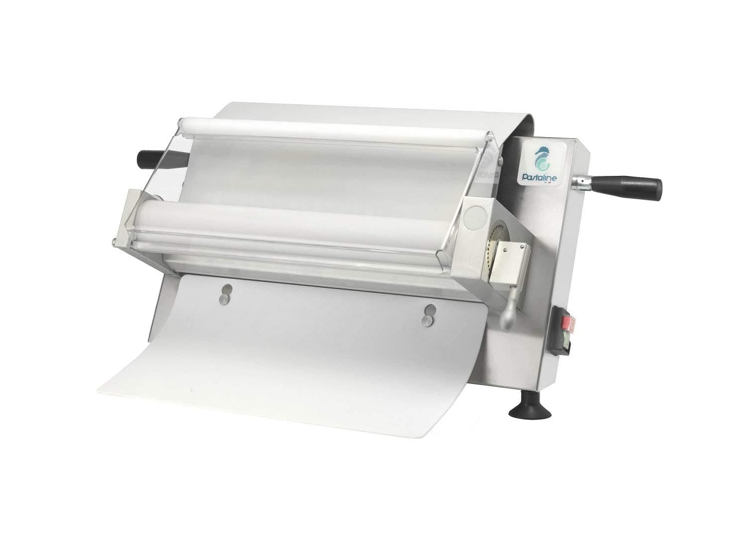 Maxy Sfogly NSF Electric Dough Sheeter, Perfect for processing sweet icings. Ideal for modelling chocolate and marzipan,puff pastry,short crust pastry