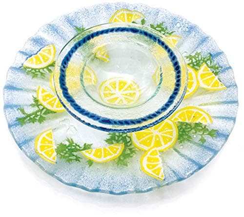 Pavilion- Shrimp and Butter Dish Ocean Serving Tray