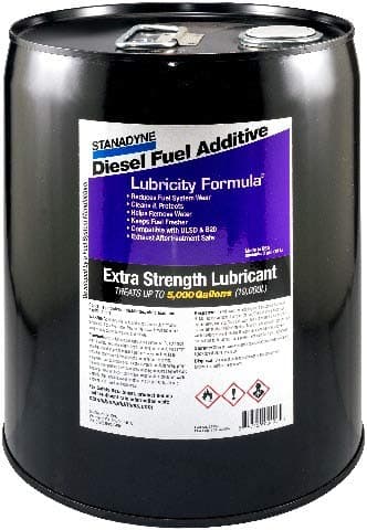 Lubricity Formula 5 Gallon Pail. Treats 5,000 gallons diesel fuel per Pail.