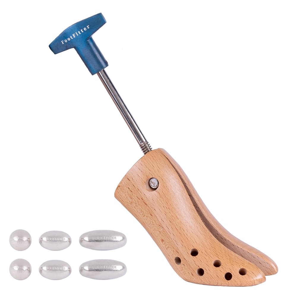 FootFitter Premium Women’s High Heel Stretcher for 3” to 6” Pumps, Stretches & Widens Tight Shoes, Pumps & Stilettos One-Way Expander - Medium (US 6.5-8)